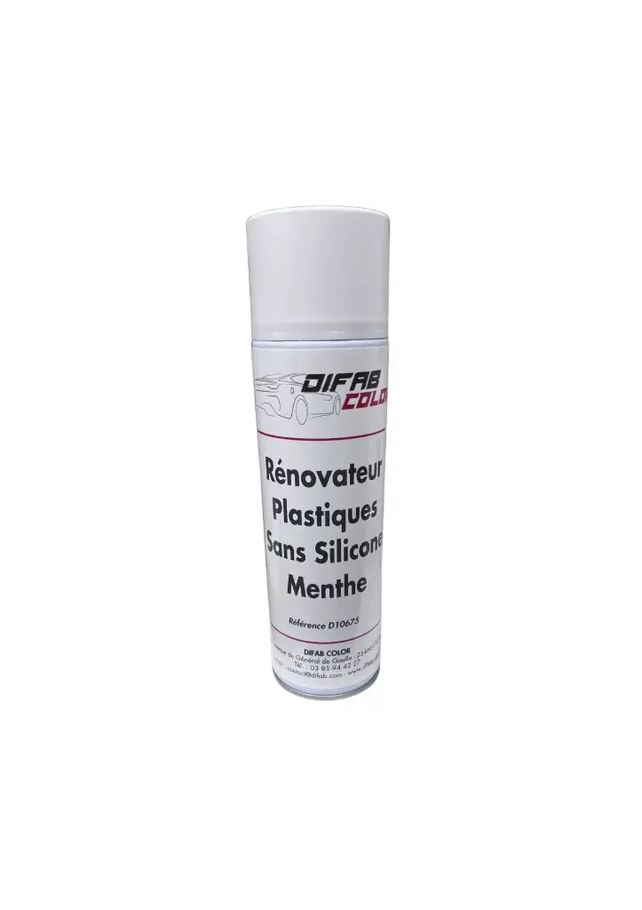 Rénovateur plastiques sans silicone menthe 400ml