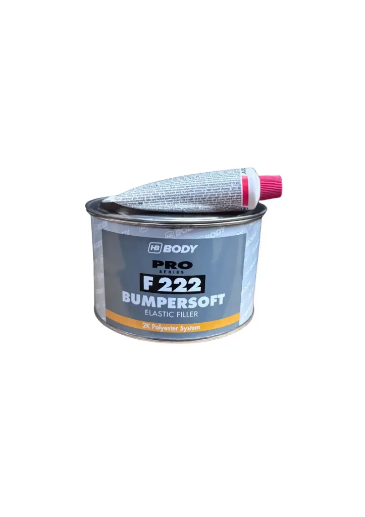 Mastic réparations plastiques Bumpersoft noir 222 HB BODY 1kg
