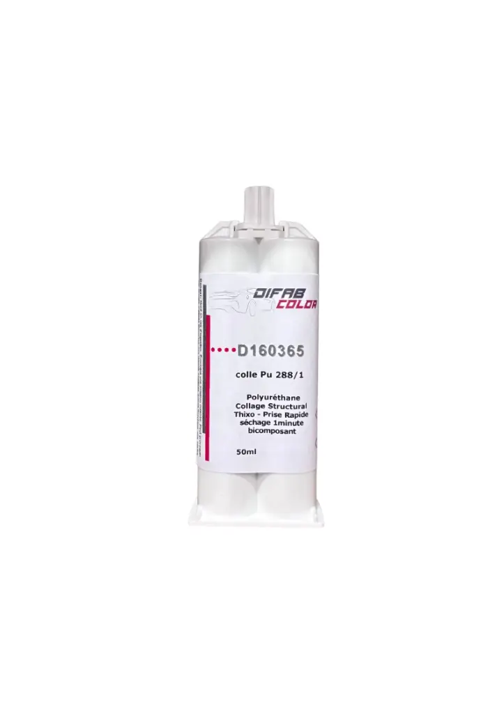 Seringue PU noir 2 composants 50ml