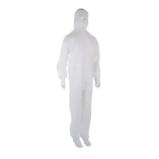 Combinaison peinture polyester ventilée blanche taille M (50)